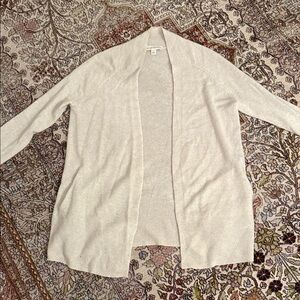 White Warren cashmere cardigan some wear and holes xs